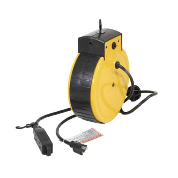 25' ProReel Retractable Cord Reel with Trip tap Outlets - 3225ATC
