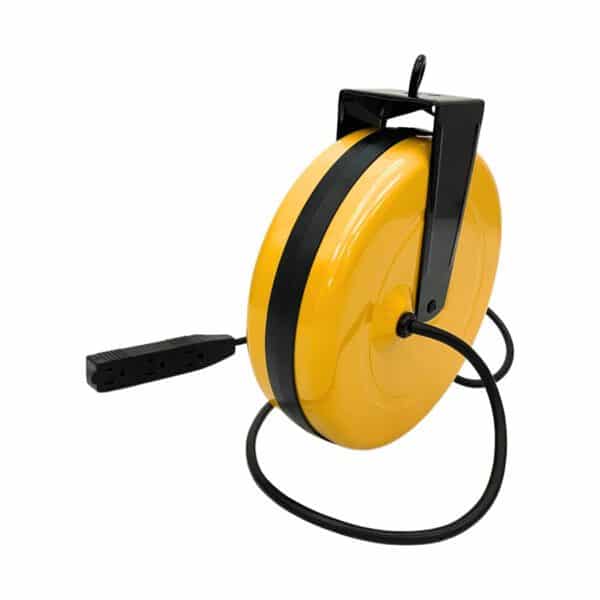30' ProReel Tri-Outlet Retractable Cord Reel - 5000A-30GF