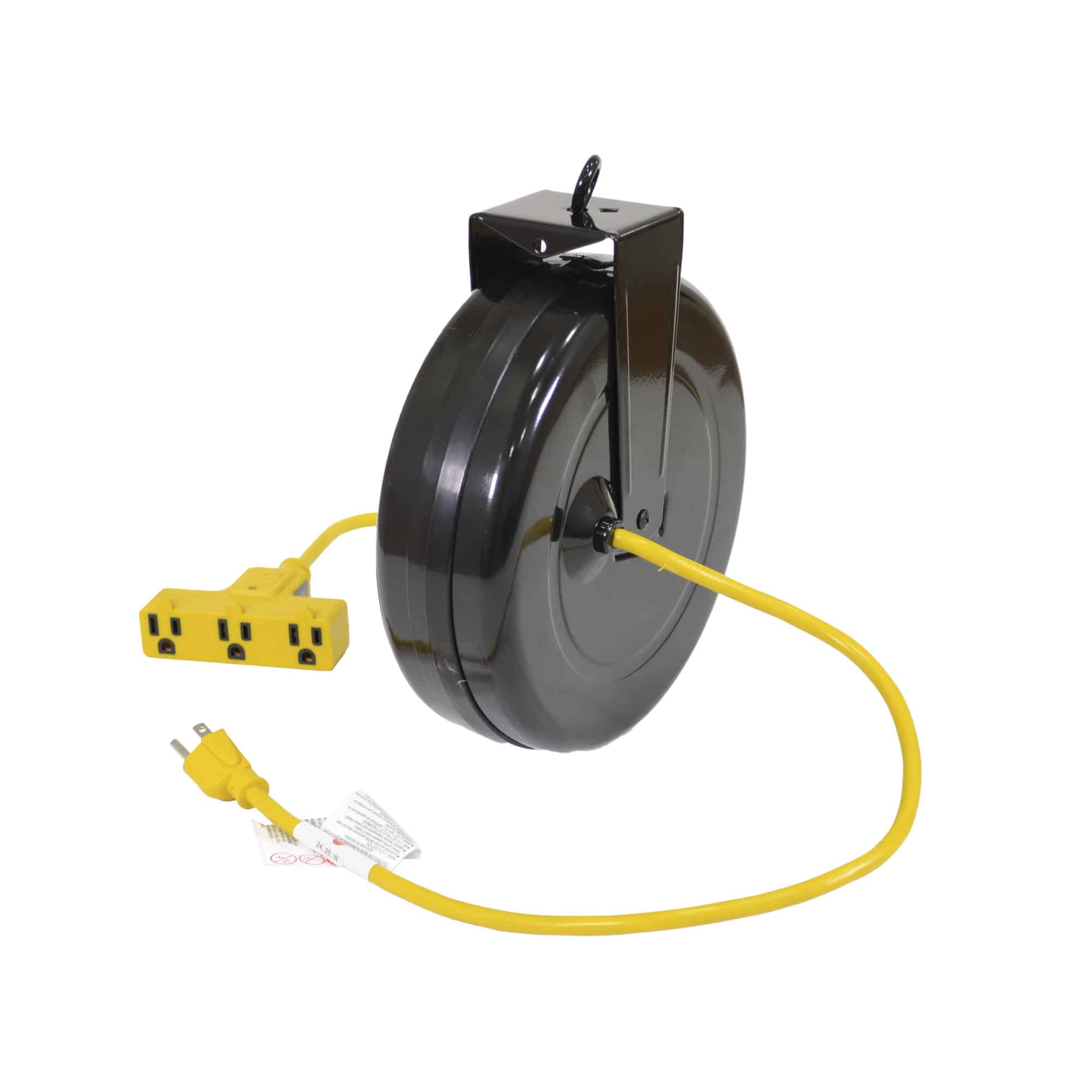 Portable Cable Reel, Novel Design, 100m, Reasonable Structure, Simple and  Practical, Safe Handle, Effective Thermal Cut-Off Function to Prevent  Overload : : Tools & Home Improvement