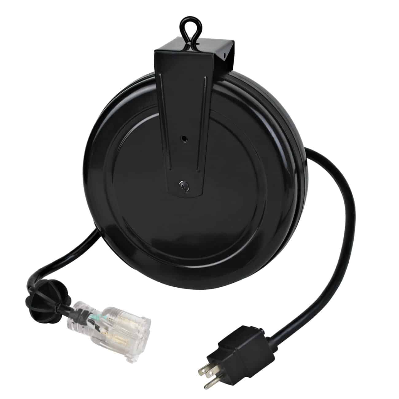 30' Indoor/Outdoor Retractable Extension Cord Reel 5330MSW