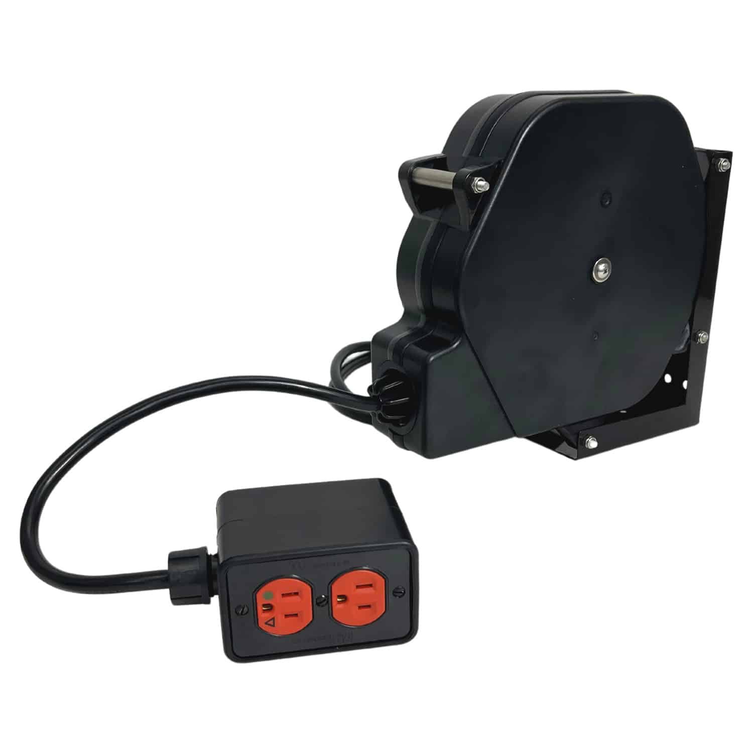 20' Retractable Cord Reel w/Dual Duplex Pendant - 5220T-DH