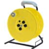7100HD heavy duty professional multi-outlet cord storage reel with circuit breaker