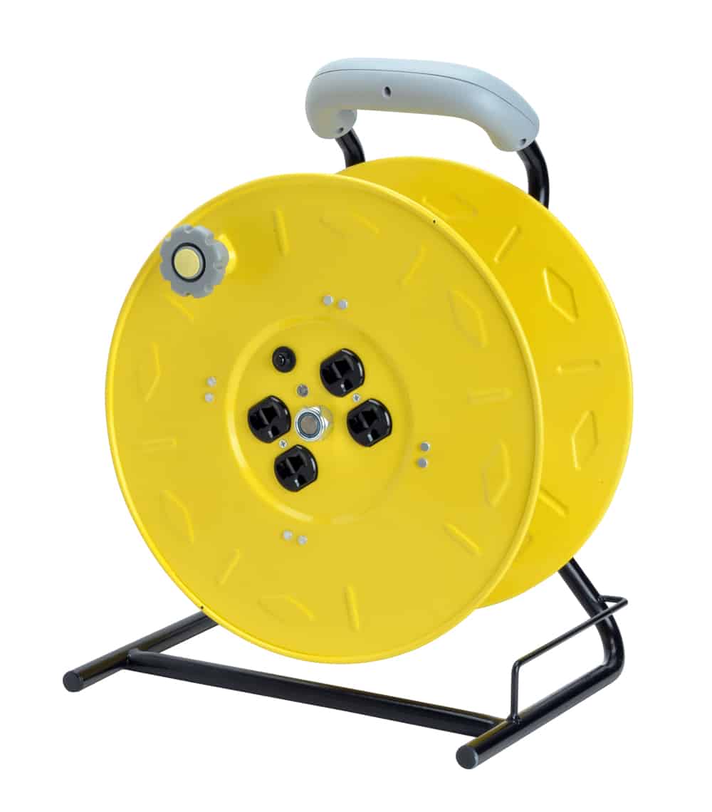 3:1 Geared Reel, Manual Electric Fence Reel High Strength ABS Rope Winder  Reel with Crank, Locking Function, Sturdy Metal Stand, Rope Cord Reel  Electrified Rope Winder for Farms, Pastures,(MLD 0052) : 