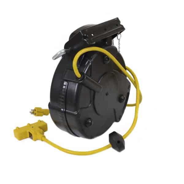 40 ft 12/3 3-Outlet Retractable Extension Cord Reel