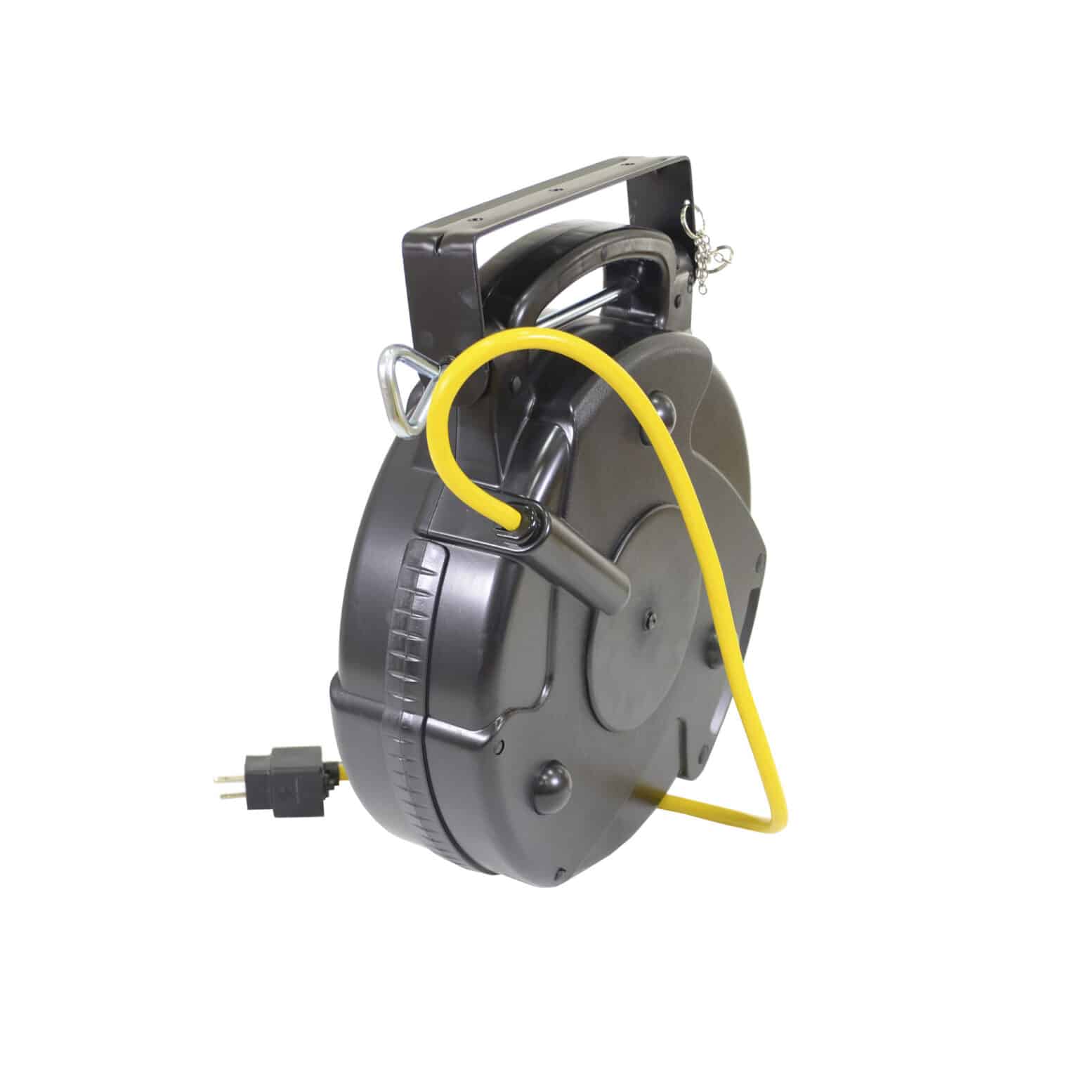 65' Retractable Cord Reel w/Outlet and Circuit Breaker 8665TFS