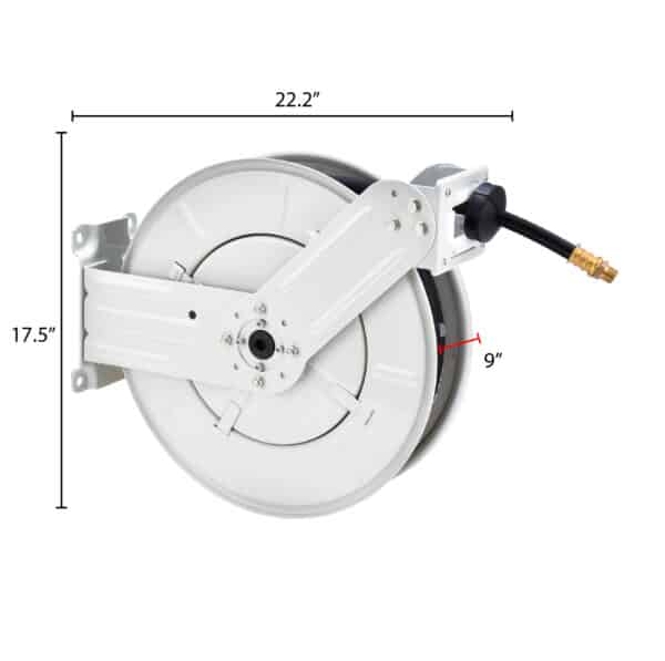 HTM9-A40K with Dimensions Air Hose Reel
