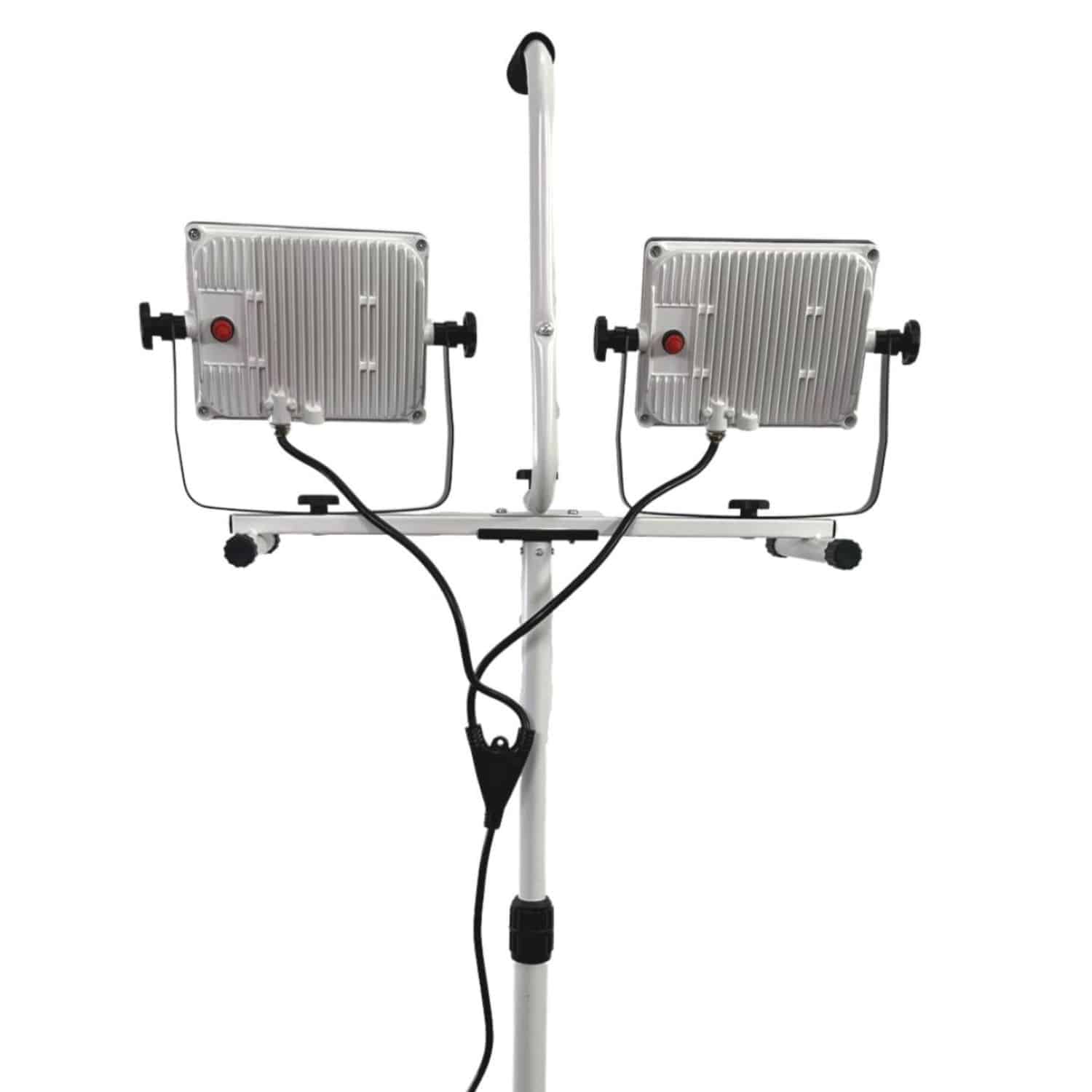 6' Twin LED 10000 Lumen Tripod Flood Light - LF168ST